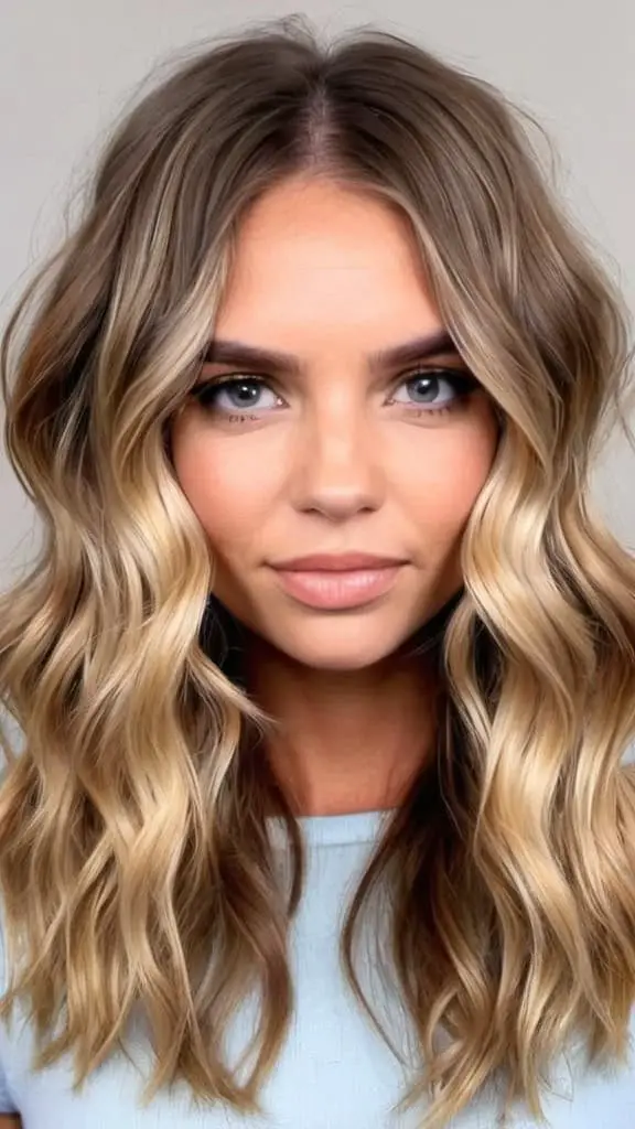 Beach Waves Low maintenance hairstyles