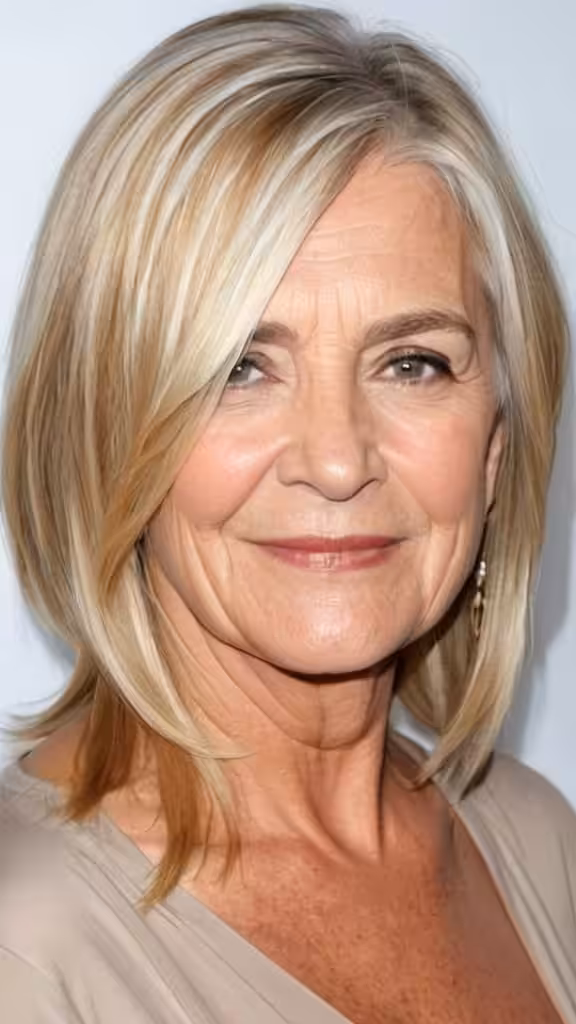 Beachy Blonde Blonde hair for older women