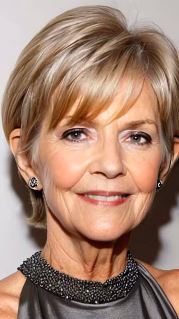 Blunt Wedge Hairstyle Wedge haircuts over 60