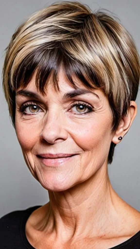 Bowl Cut Pixie Pixie Haircuts For Women Over 60