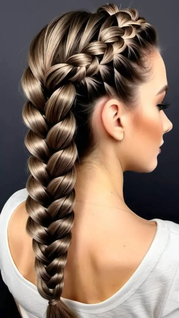 Bubble Braid New Year's Eve Party Hairstyles for Women