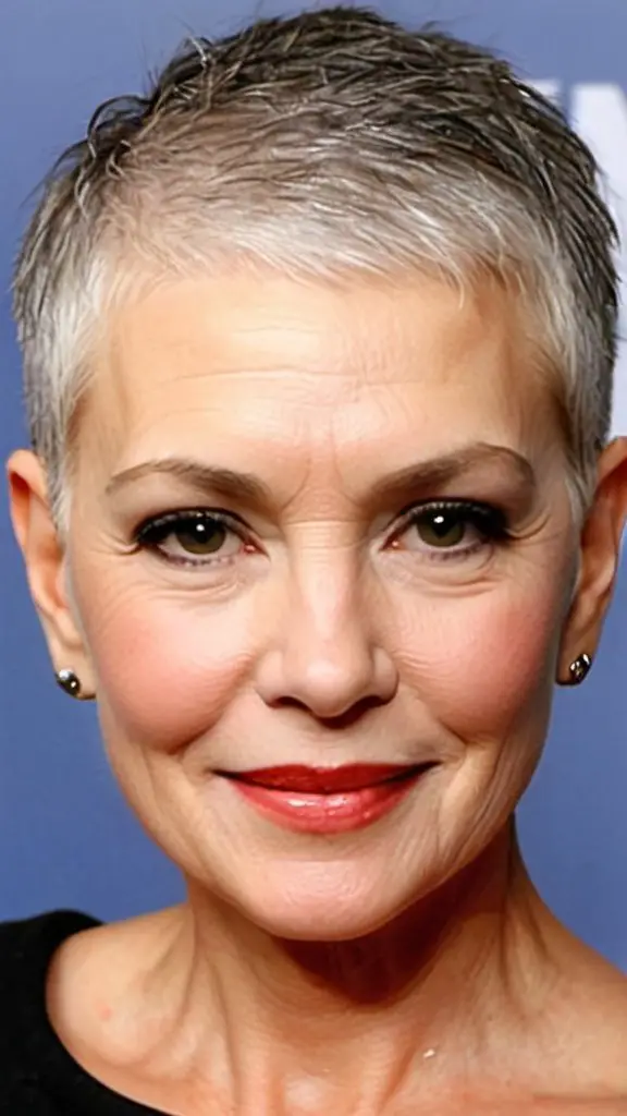 Buzz Cut Wash and Wear Haircuts Over 50