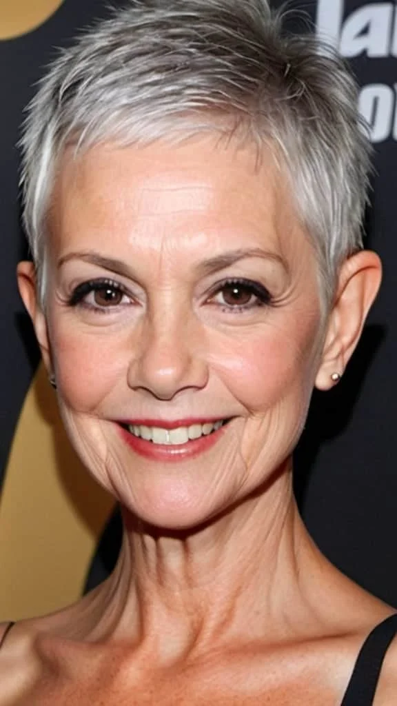 Buzz Cut Pixie Pixie Haircuts For Women Over 60