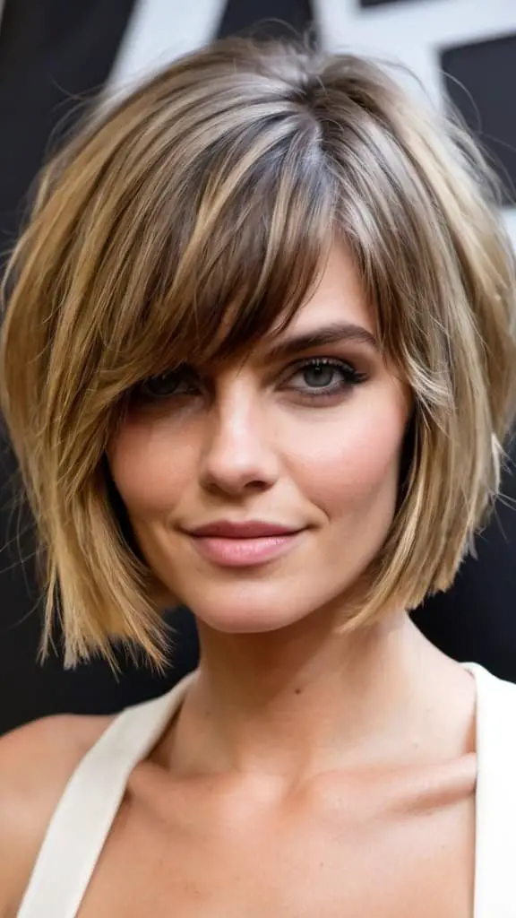 Choppy Bob Low maintenance hairstyles