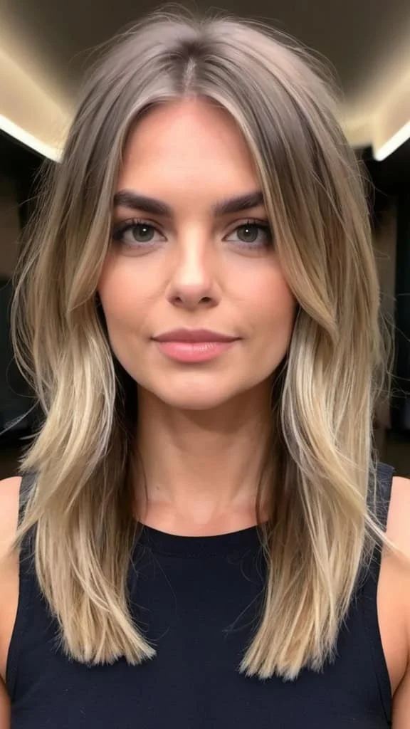 Face-Framing Layered Cut Low maintenance hairstyles