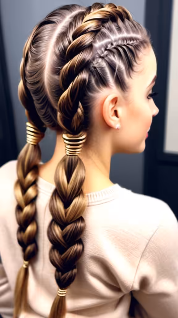 Goddess Braids Hairstyles and Haircuts for Black Kids