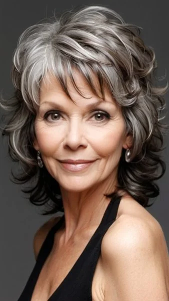 Gray Hairstyles For Women Over 50 Gray hair hairstyles