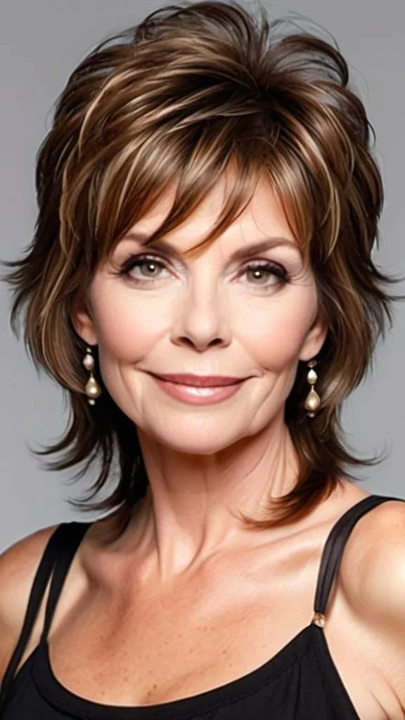 High Volume Shag Shag Hairstyles For Women Over 50