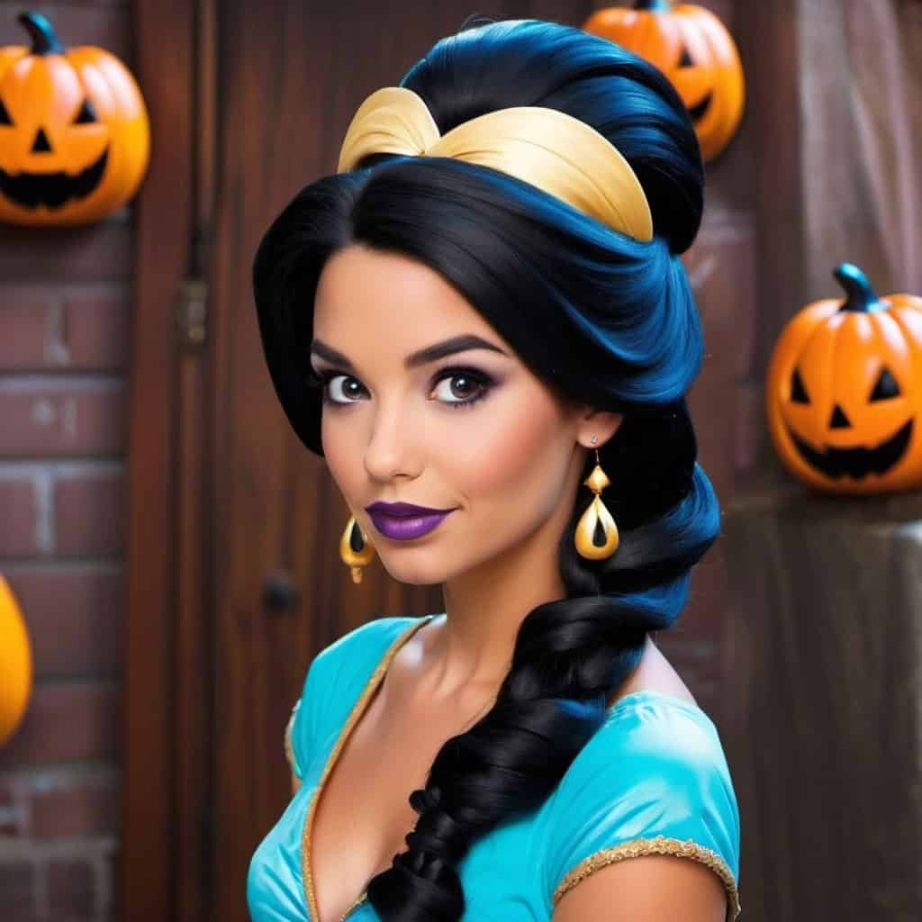 Jasmine Hairstyles for Halloween for Women