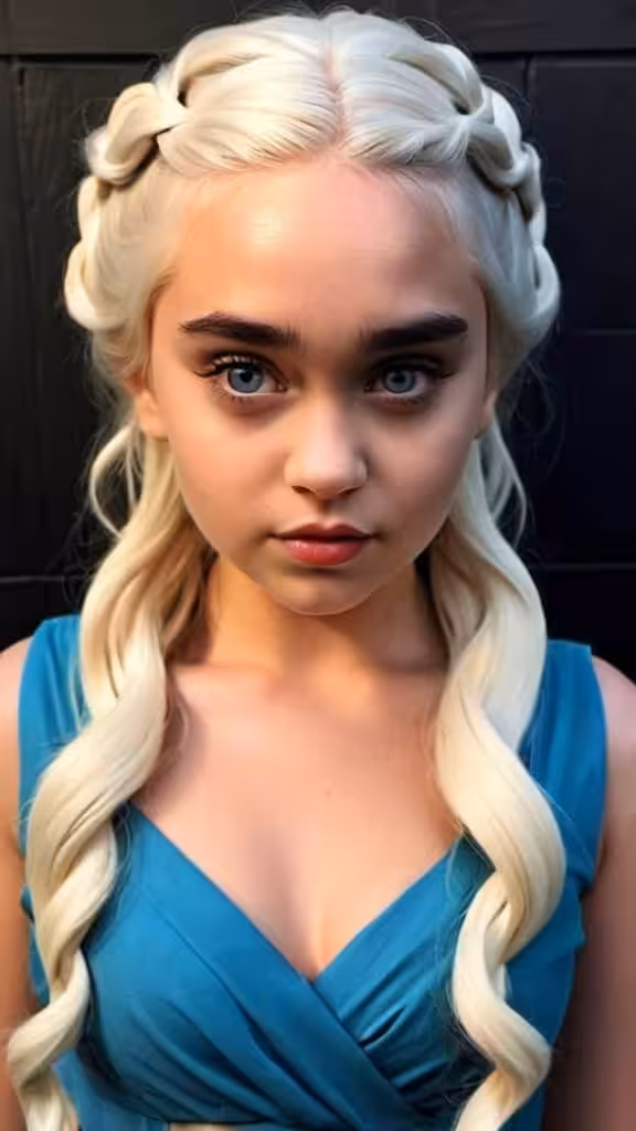 Khaleesi Hairstyle for Halloween hairstyles for Halloween for girls