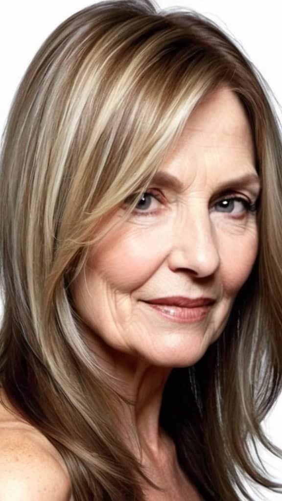 Long Layered Hair Long Hairstyles For Older Women