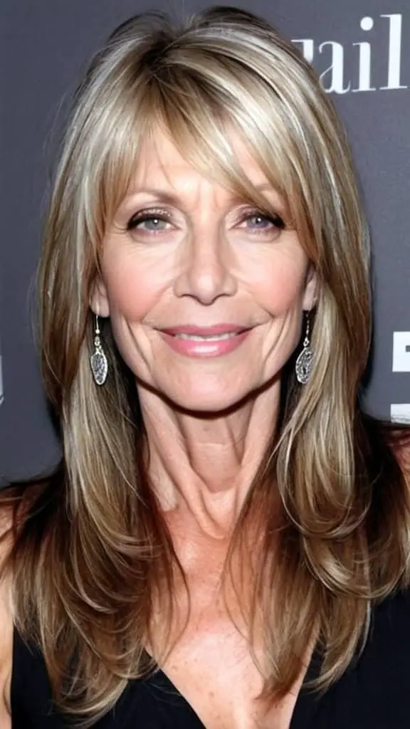 Long Layers Long hairstyles for women over 50