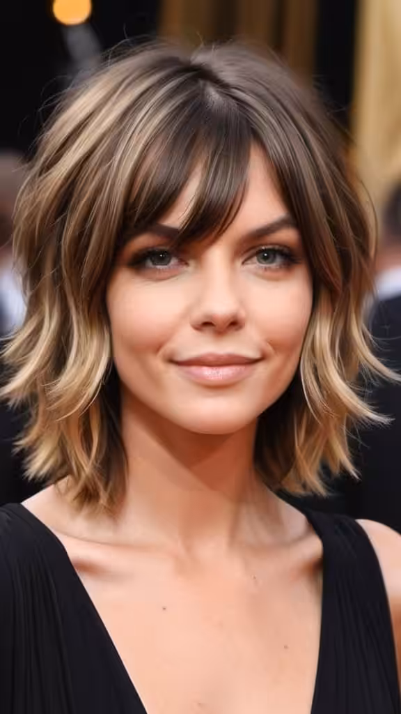 Mid-Length Shag Low maintenance hairstyles