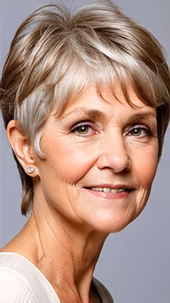 Pixie Wedge Cut Wedge haircuts over 60