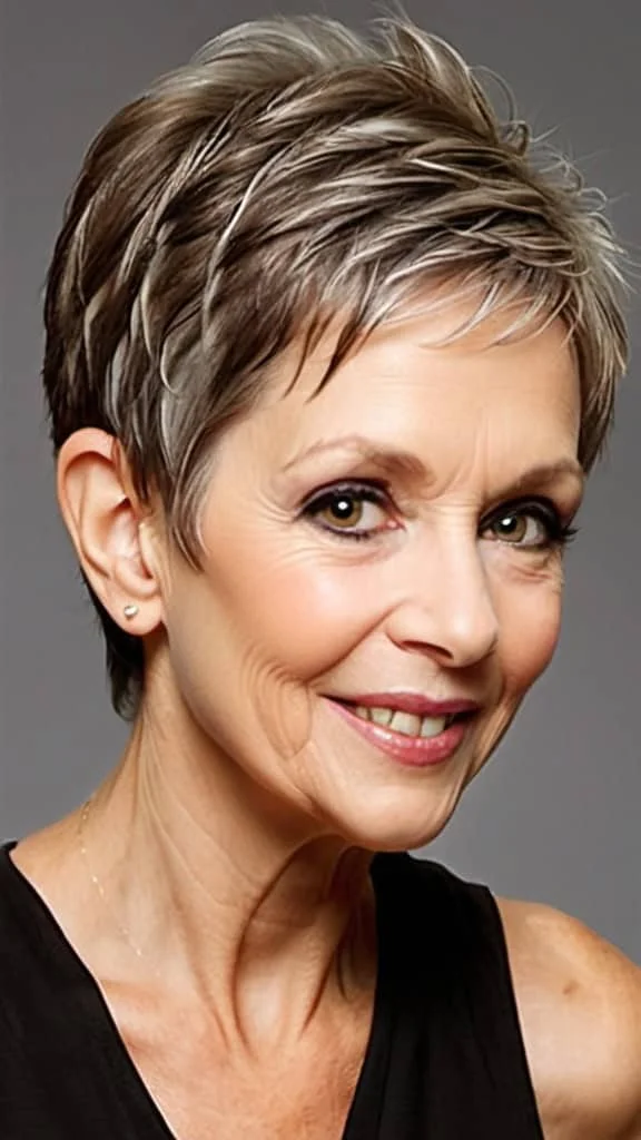 Pixie for Thin Hair Hairstyles for Thin Hair For Women Over 60