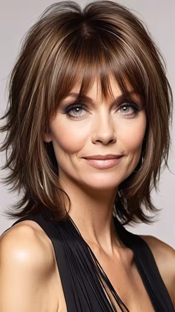 Shag with Curtain Fringe