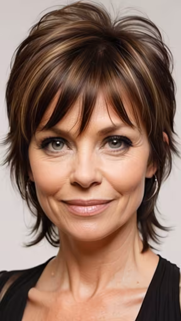 Shag with Layered Bangs