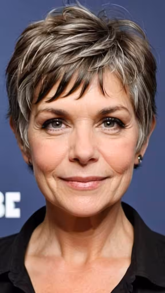 Shaggy Pixie Cut - Pixie Haircuts For Women Over 50