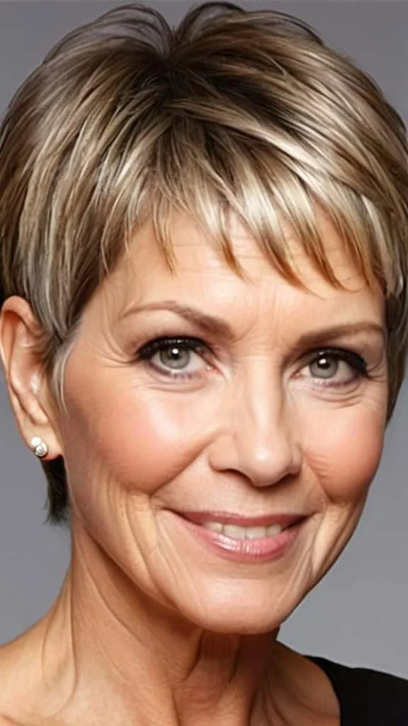 Short Hairstyle for Fine Hair Hairstyles for Thin Hair For Women Over 60