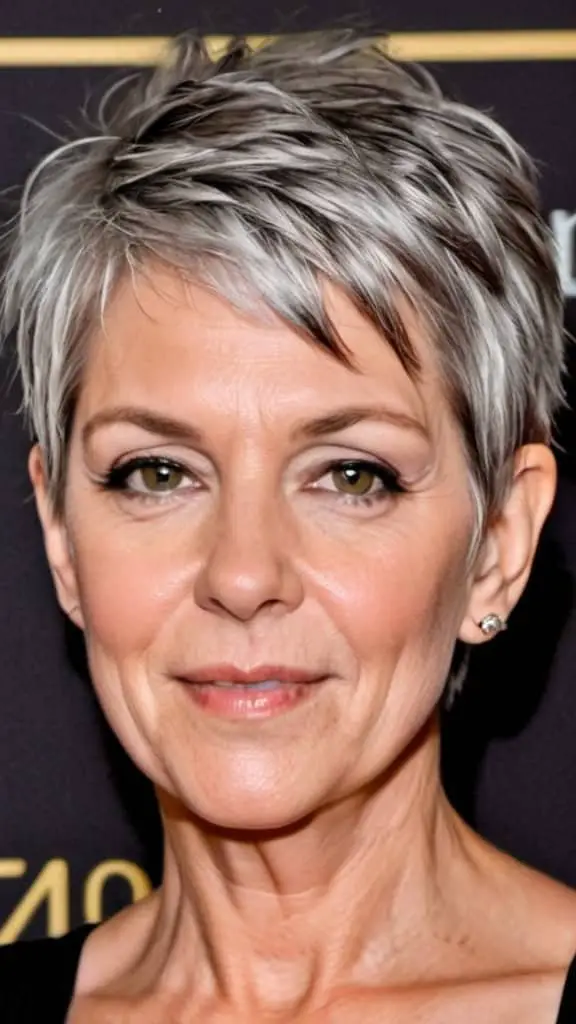 Side-Swept Pixie Cut Pixie Haircuts For Women Over 50