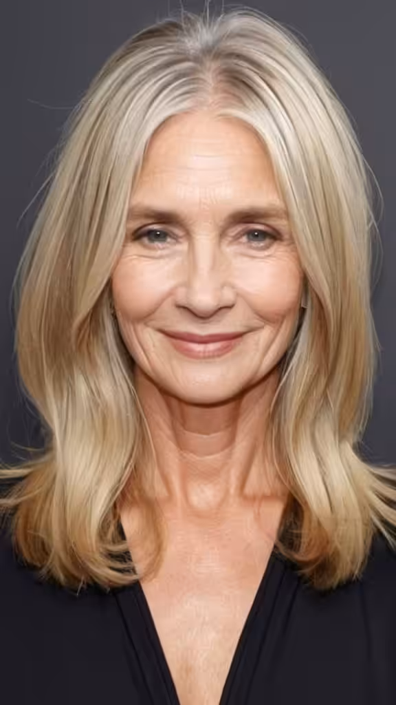 Soft Blonde Blonde hair for older women