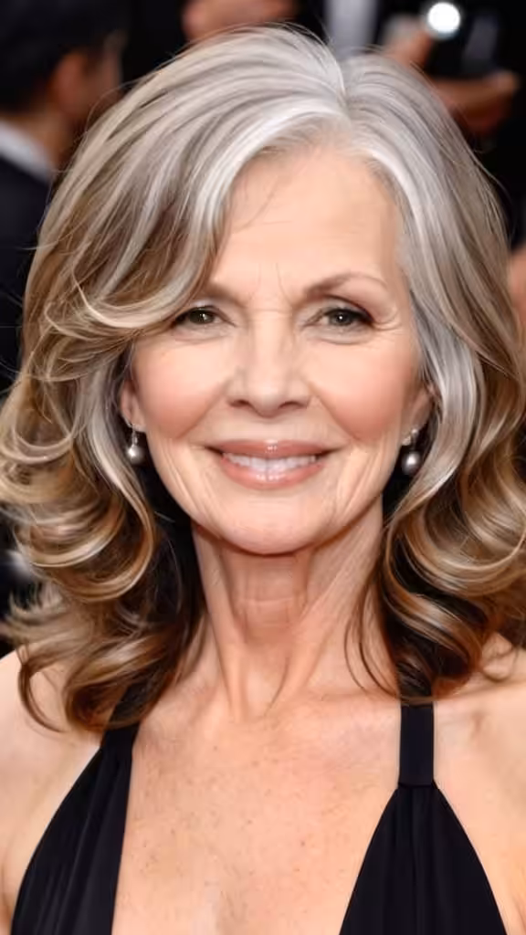 Soft Waves For Medium-Length Hair Wavy Hairstyles For Women Over 60