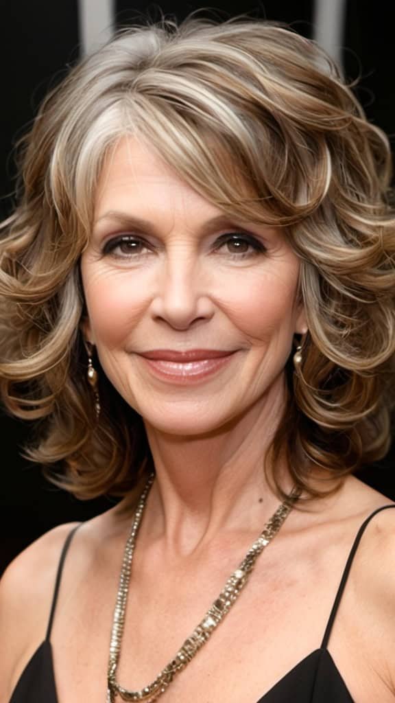 Soft Waves For Medium-Length Wavy Hairstyles For Women Over 50