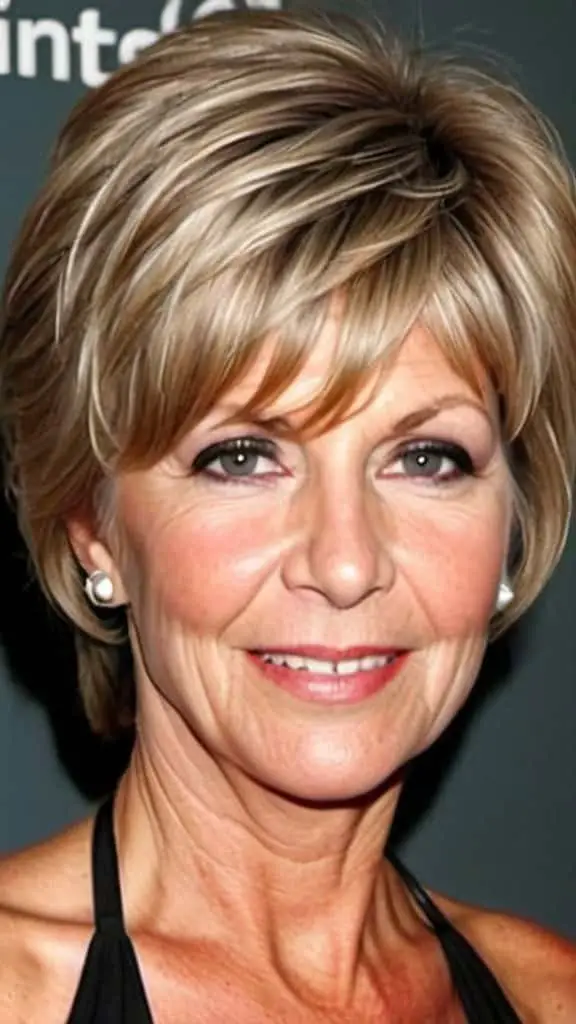 Tapered Wedge Cut Wedge Haircuts For Women Over 50