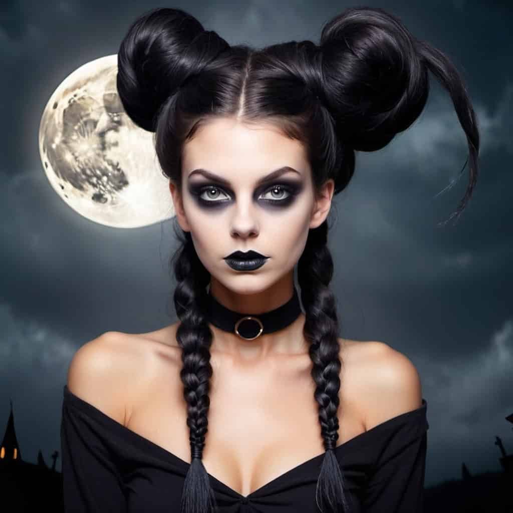Witch Hairstyle hairstyles for Halloween for women