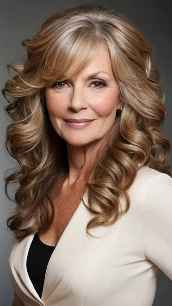 Long Hairstyles For Women Over 50