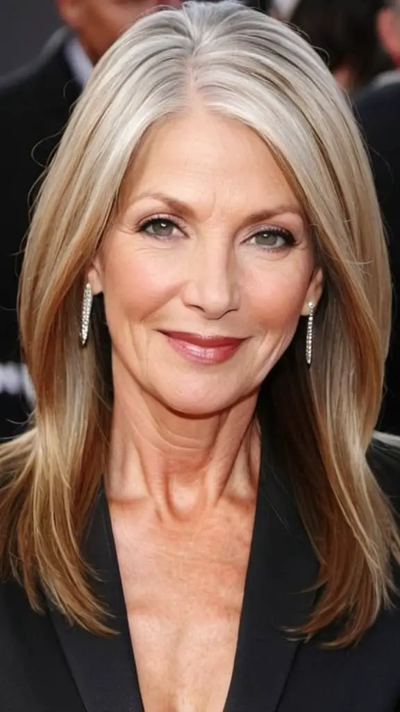 Long Hairstyles For Women Over 50