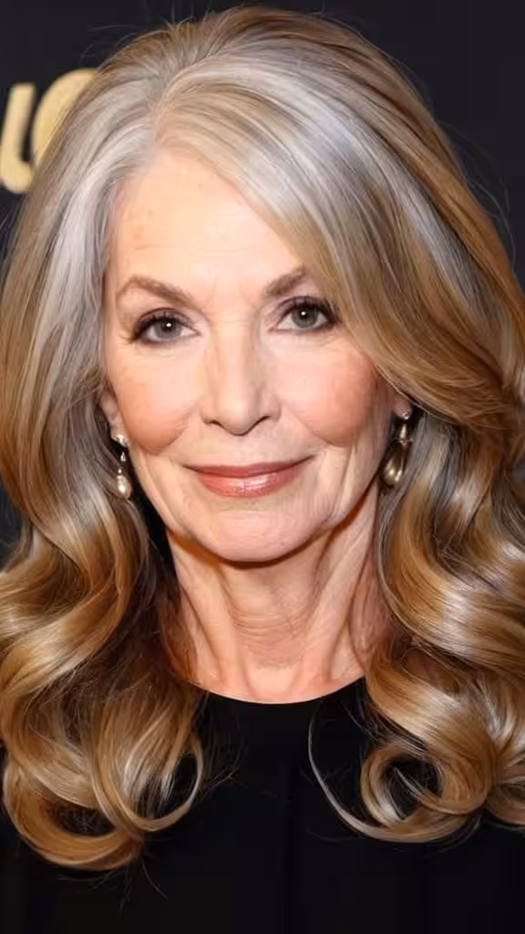 Long Waves Long Hairstyles For Women Over 60