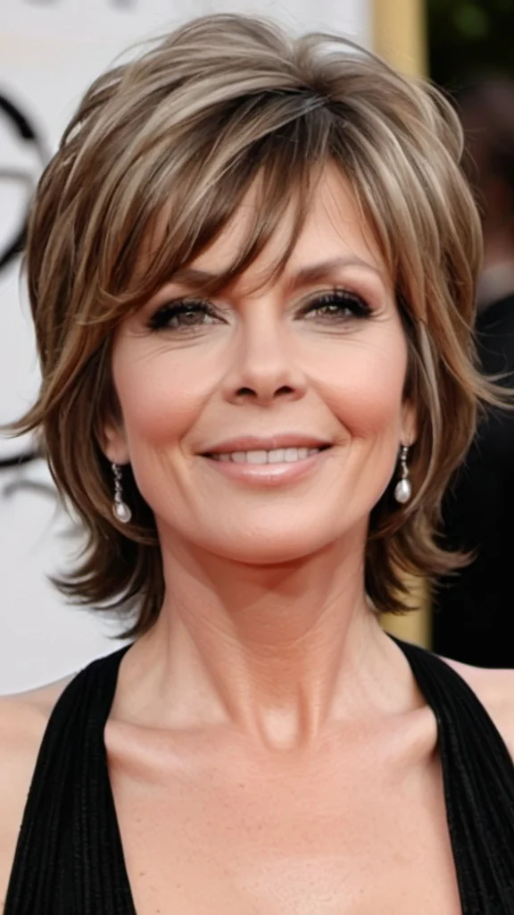 Shag Haircut Hairstyles for women over 70