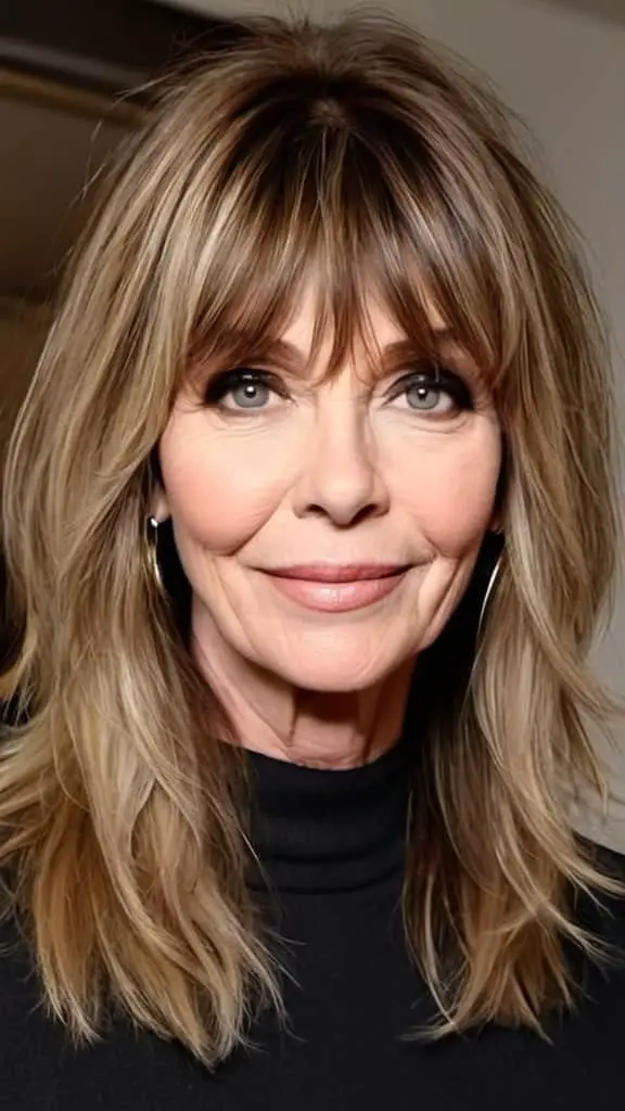 Long Hairstyles For Women Over 50