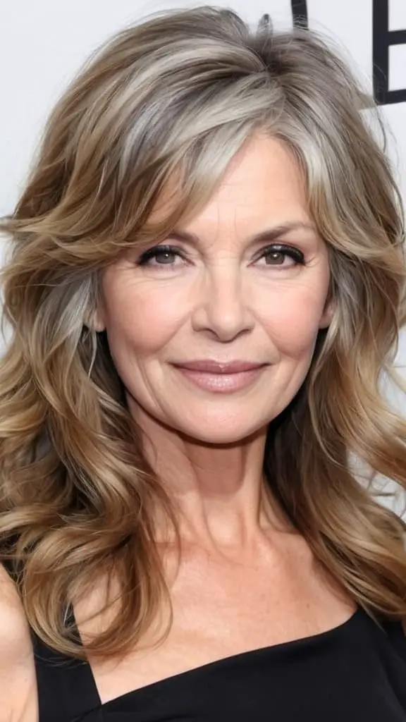 Long Hairstyles For Women Over 50