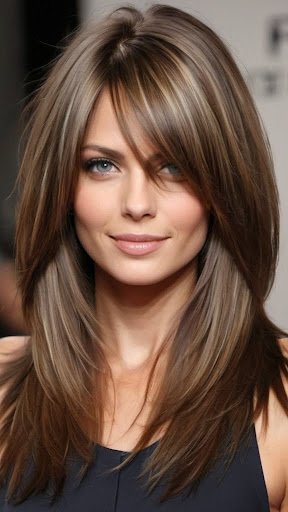 Long Feathered Layers Layered Haircuts For Long Hair