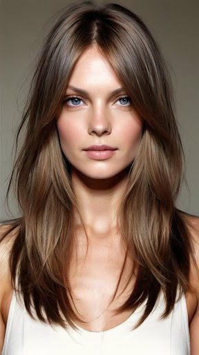 Long Face-Framing Layers Layered Haircuts For Long Hair