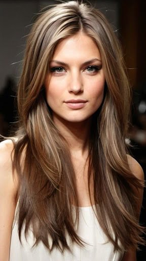Side Swept Long Layers Layered Haircuts For Long Hair
