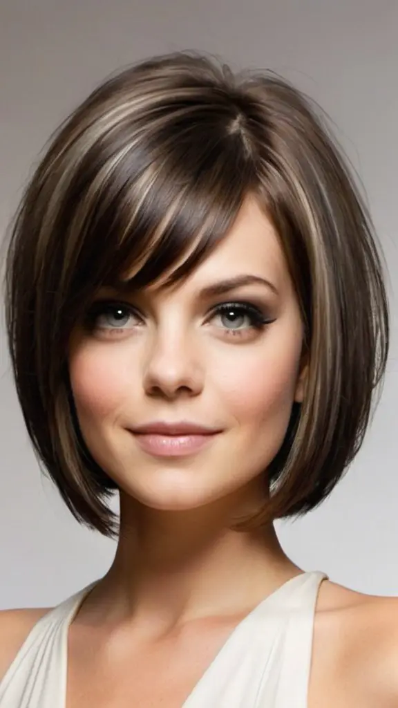 A-Line Bob Short Hairstyles for Girls of All Ages