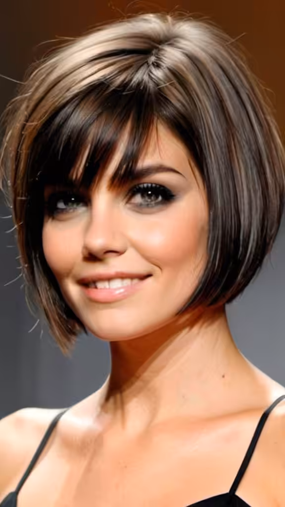 A-Line Choppy Bob Short Choppy Haircuts