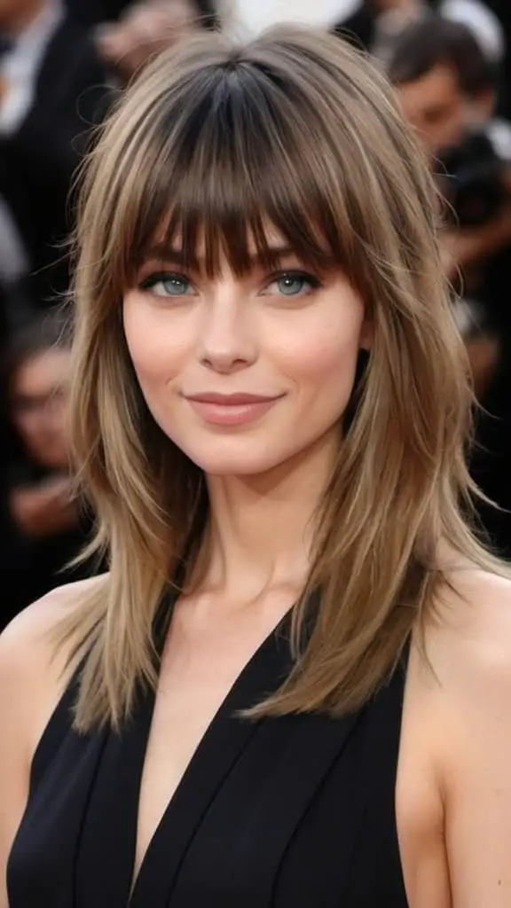 Bangs and Layers Long Layered Haircuts Layered Haircuts For Long Hair