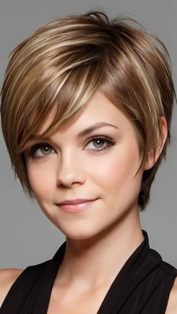 Beautiful Angled Pixie Chin Length Hairstyles