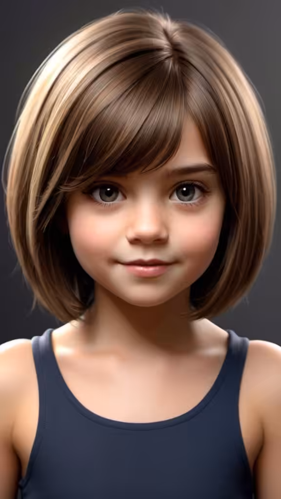 Bob with Subtle Layers Short Hairstyles for Girls of All Ages