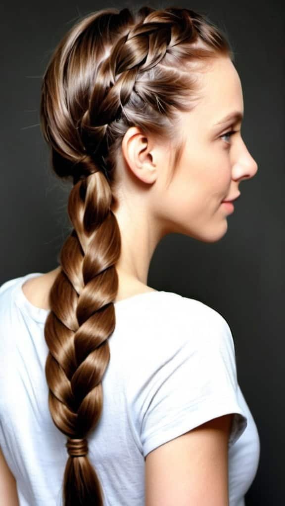 Bold Braid Braided Hairstyles for Long Hair