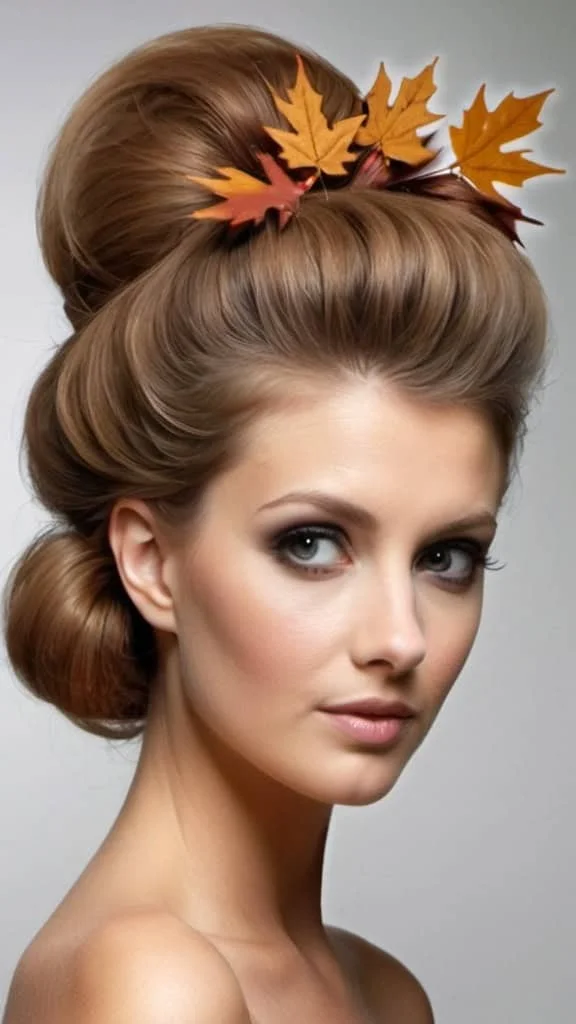 Bouffant Fall Hairstyles for the Autumn