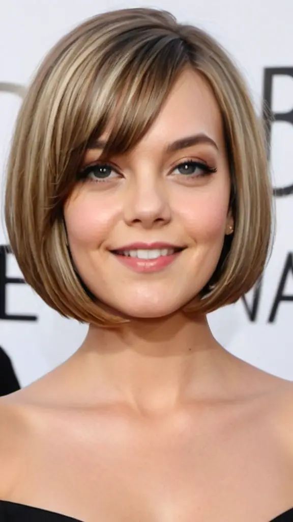 Chin-Length Bob Short Hairstyles for Girls of All Ages