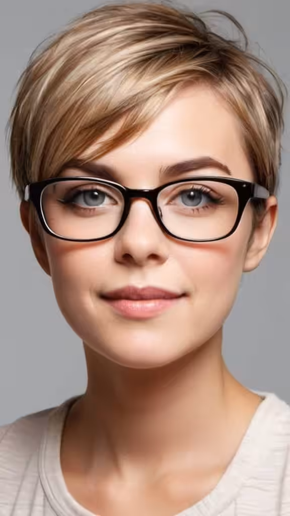 19 Short Hairstyles For Women With Glasses: Trendy & Chic