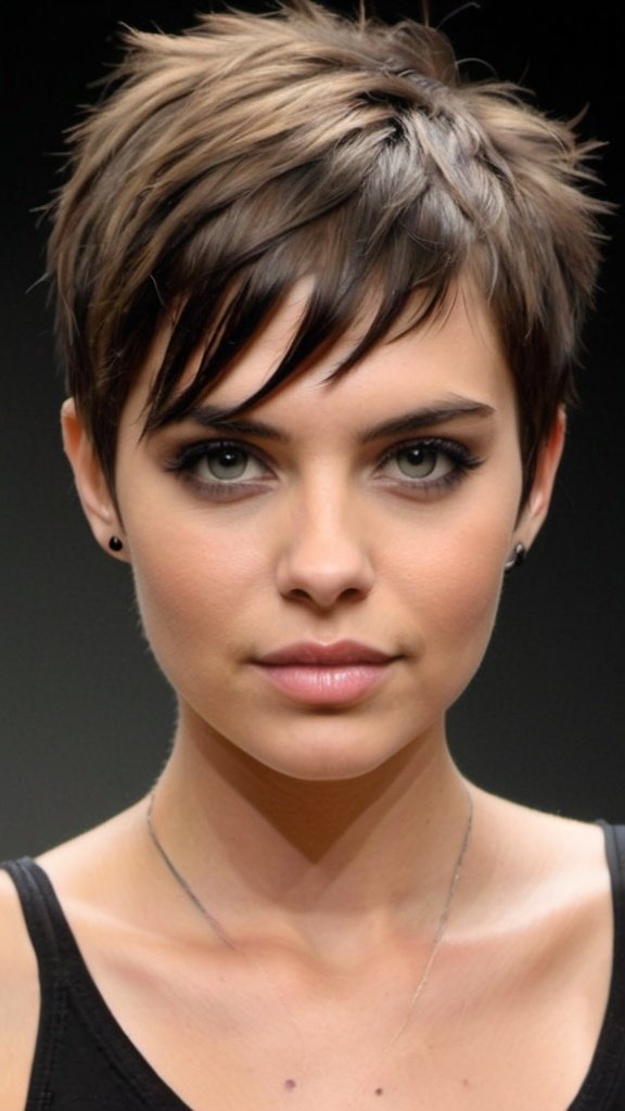 Choppy Crop on Top Short Choppy Haircuts