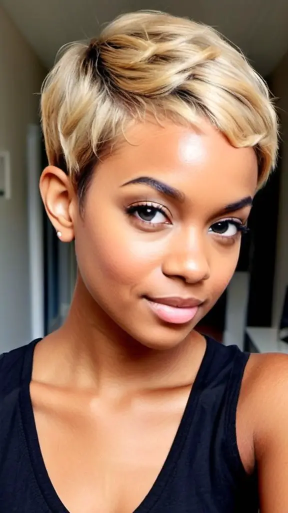 Classic Pixie Natural Hairstyles for Short Hair