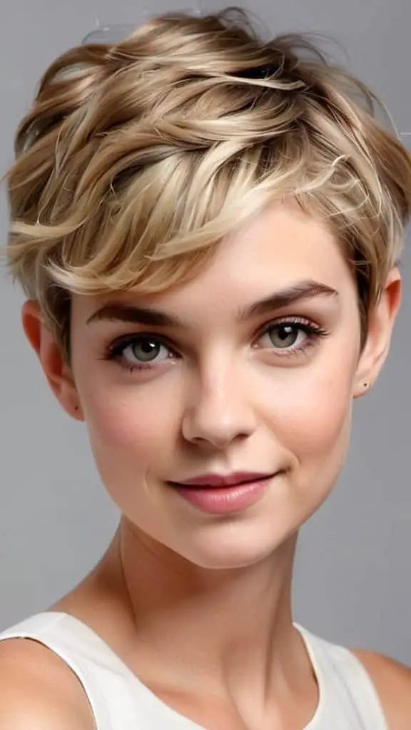 Classic Pixie Short Wavy Hairstyles